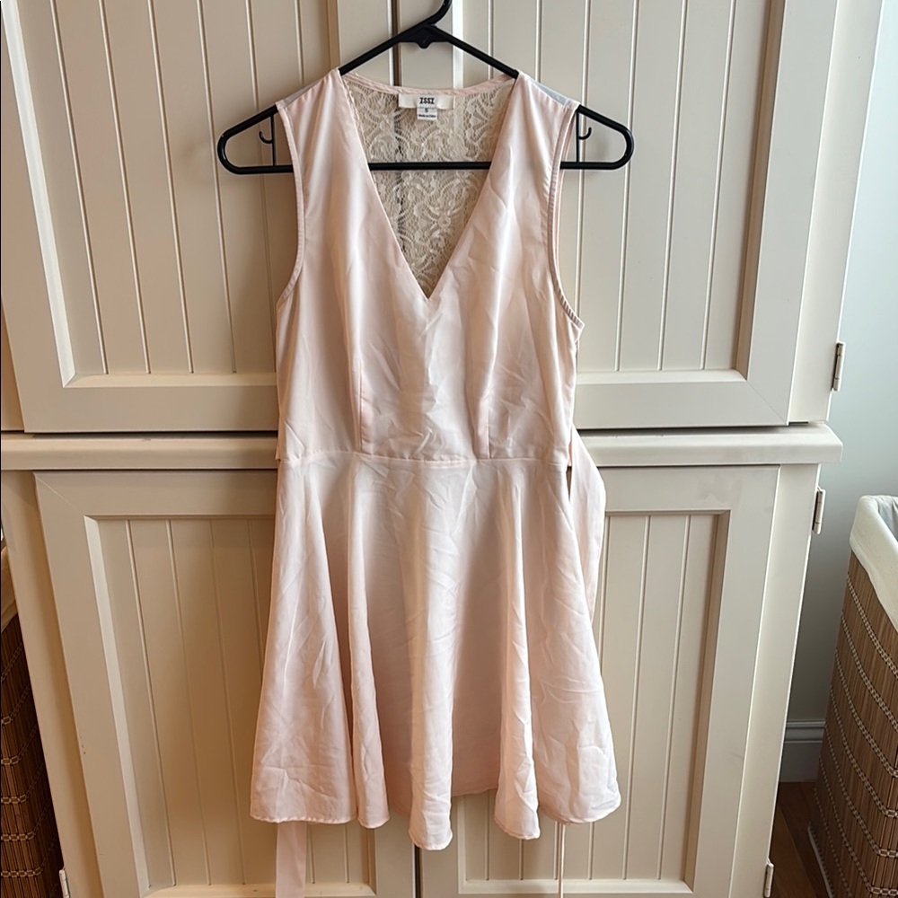Blush Pink Sleeveless Dress